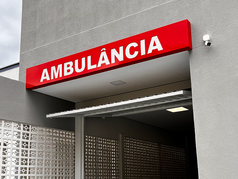 Hospital N. Sra. da Saúde — Estacionamento dia